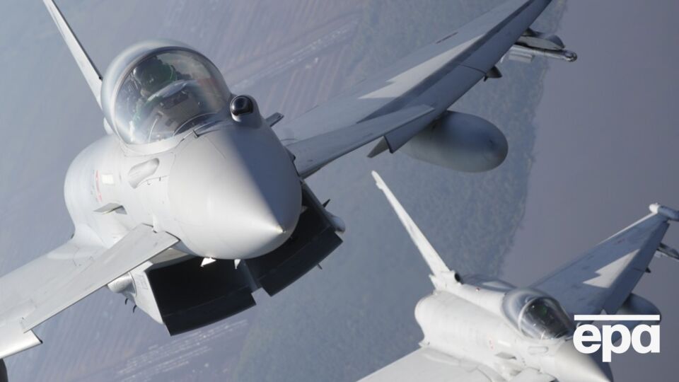 Винищувачі Eurofighte захищатимуть кордон НАТО