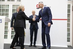 Виталий Кличко (справа): Победа Украины в этой войне будет победой демократического мира. И она должна быть окончательной