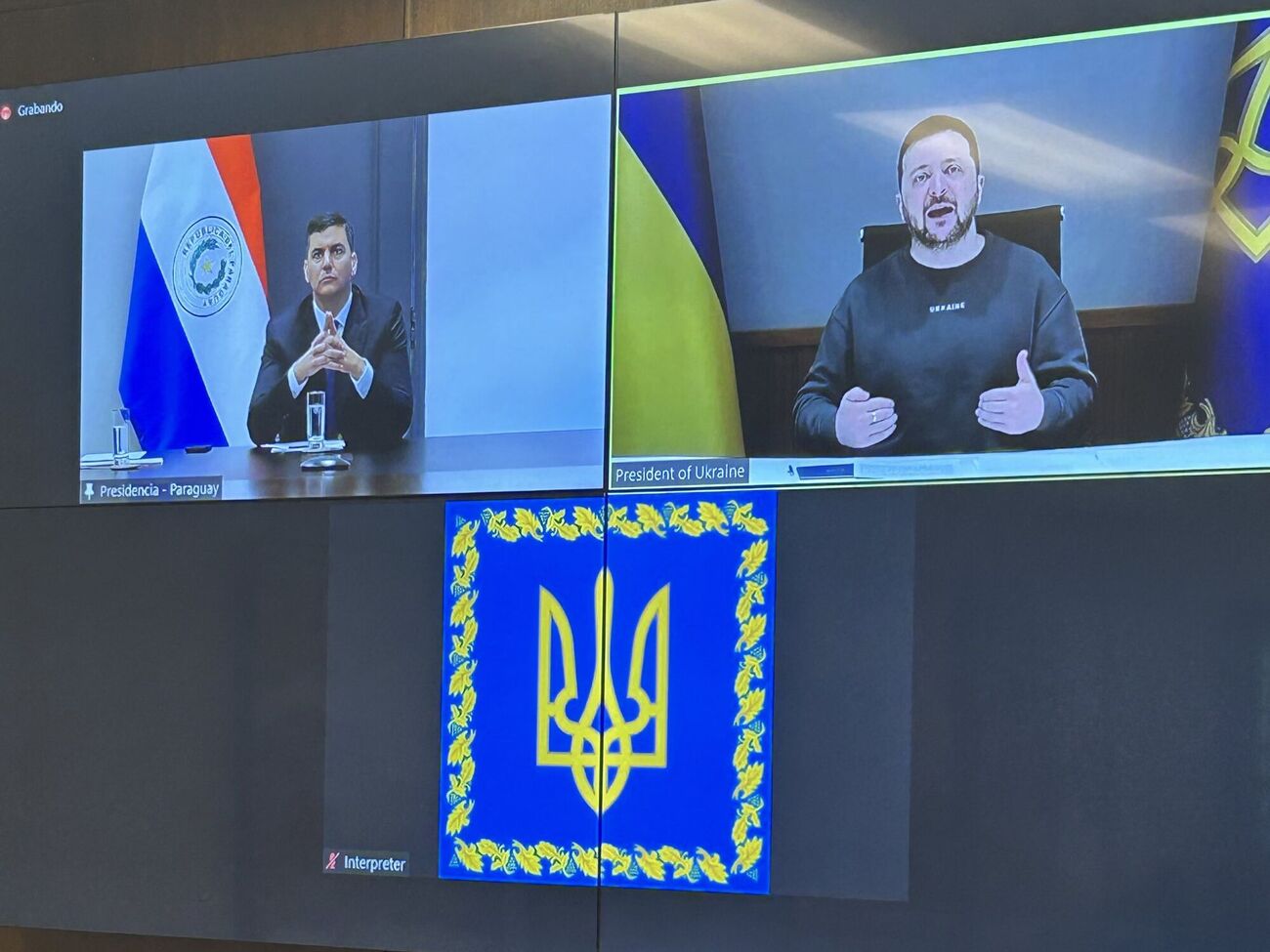 Зеленский сообщил, что обсудил с Пеньей дипломатические усилия Украины по формуле мира