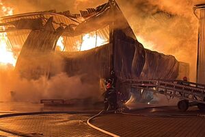 О 22.40 рятувальники локалізували пожежу у Вінниці, зазначили у ДСНС