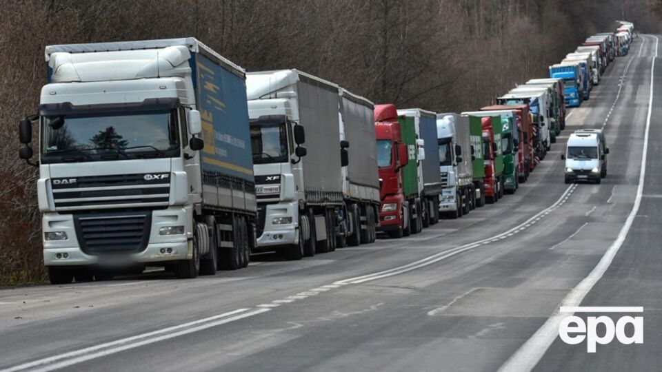 Протести польських перевізників тривають від початку листопада