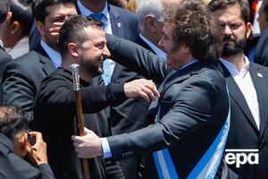 Зеленський уперше як президент України приїхав до Латинської Америки, щоб привітати Мілея