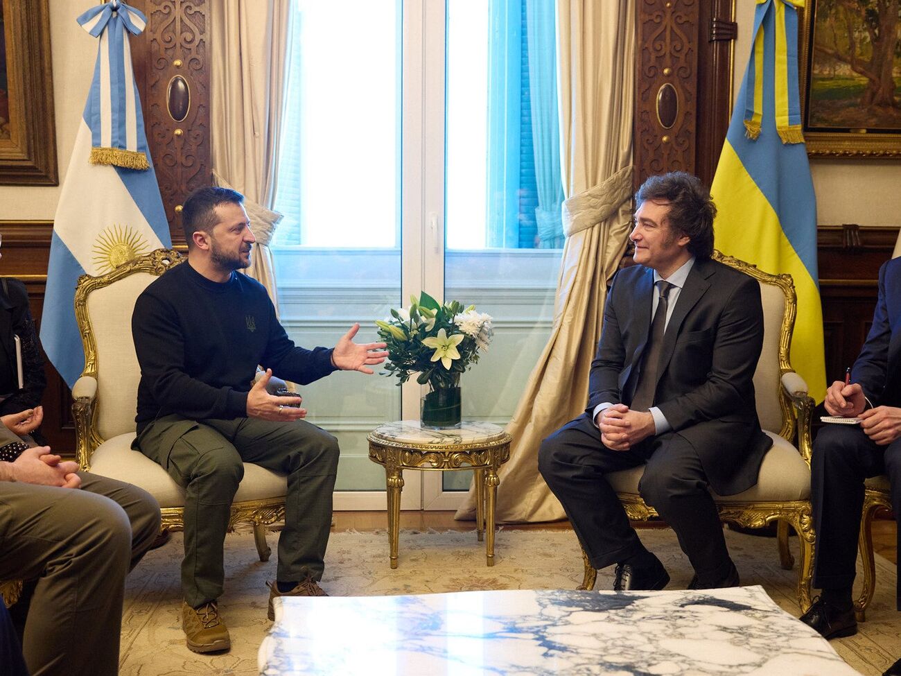 Президенти говорили про війну і співробітництво, зазначили в ОП