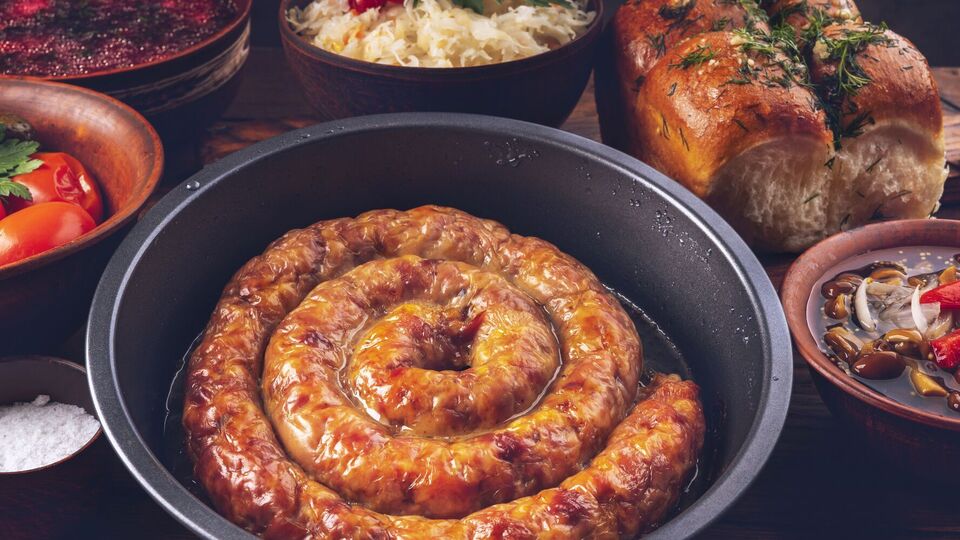 Колбаса должна быть румяной с двух сторон