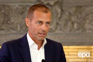 Чеферин (на фото) и Зеленский обменялись мнениями по "актуальным геополитическим и спортивным вопросам", отметили в УЕФА