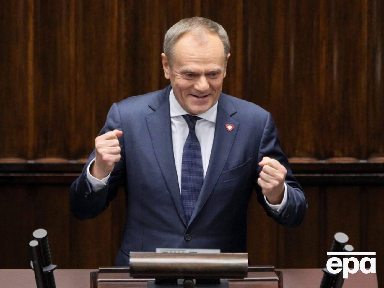 Туск заявил, что намерен добиваться "полной мобилизации" Запада для помощи Украине