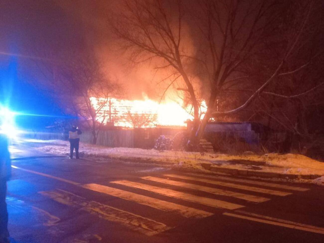 В Киеве из-за падения обломков российских ракет возникли пожары