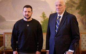 В Осло состоялась аудиенция Зеленского у короля Норвегии Харальда V