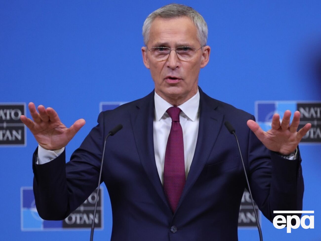 Столтенберг призвал продолжать помощь Украине