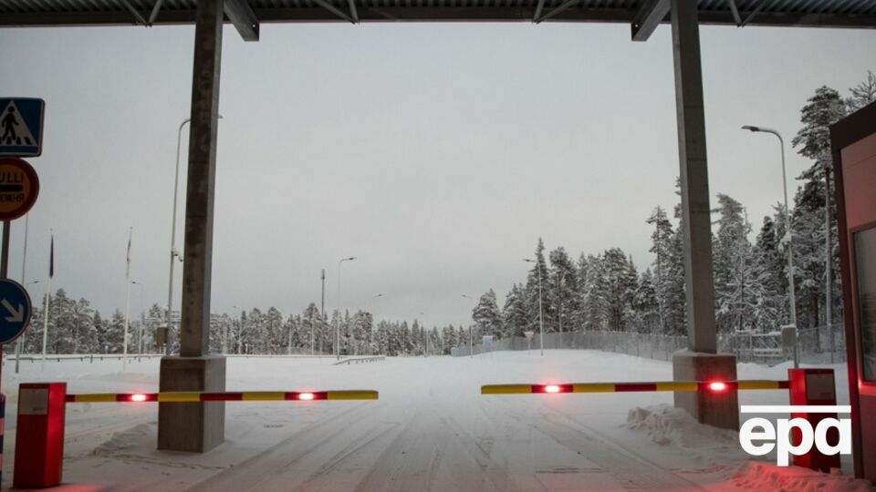 Фінляндія закрила пункти пропуску на сухопутному кордоні з Росією до 14 січня