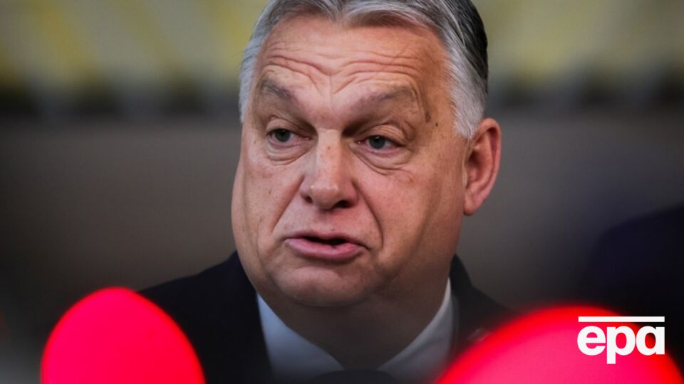 Орбан став під час голосування єдиним із лідерів ЄС, який був проти допомоги Україні