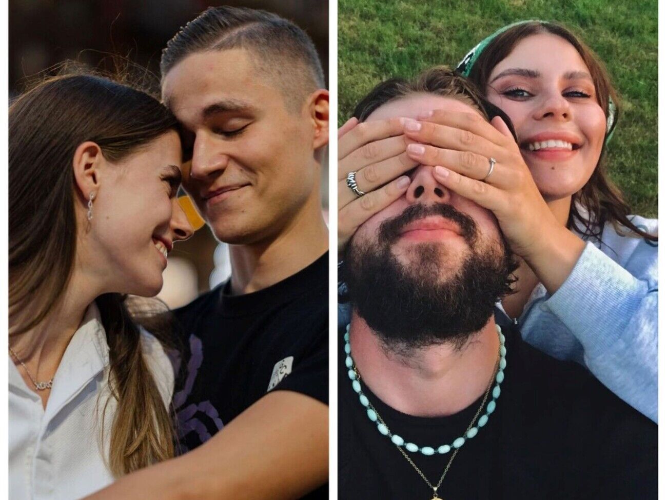 Магучих (слева) планирует сыграть свадьбу после Олимпийских игр, а Зарицкая (справа) – в июне