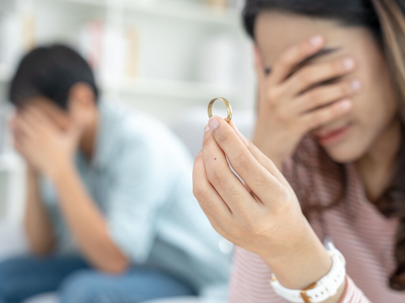 Количество разводов в первом полугодии 2023 года выросло почти на треть