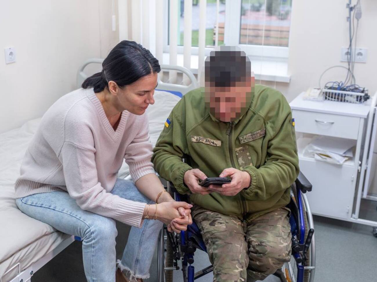 Маша Єфросиніна відвідала Центр фізичної та психологічної реабілітації