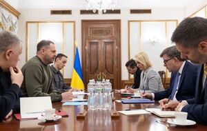 Ермак 18 декабря в Киеве провел встречу с представителями Госдепа США О'Брайеном и Смитом