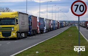 У бік Польщі страйкарі не пускають жодного вантажного транспортного засобу