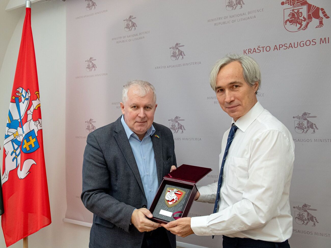 Анушаускас 29 листопада у Вільнюсі провів зустріч із Джигирем