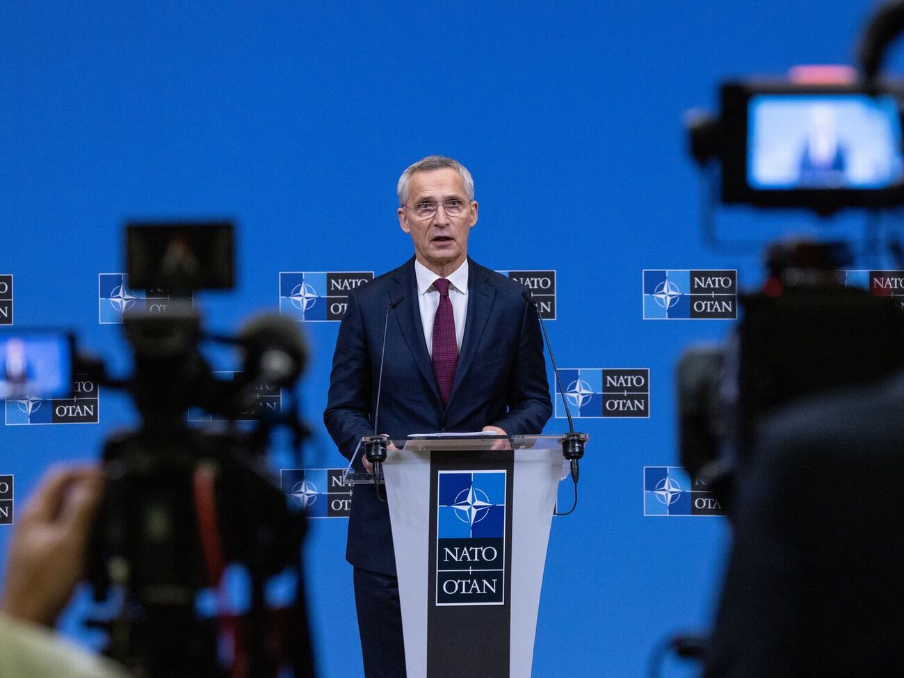 Столтенберг (на фото) отказался говорить в интервью о перспективах второй администрации США при Трампе