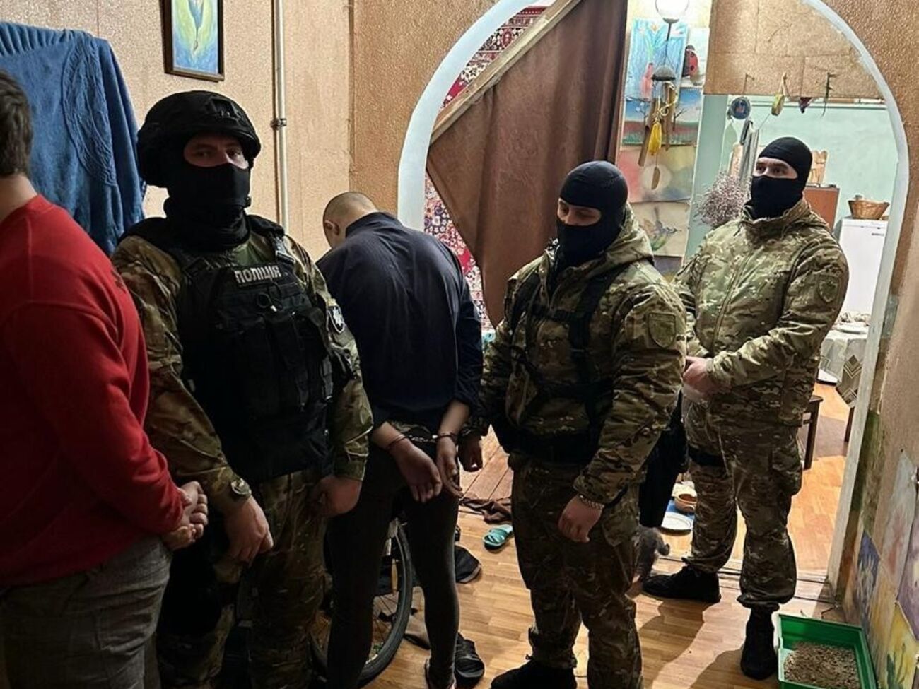 Полиция задержала предполагаемых членов банды