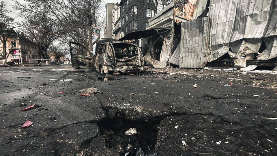 За словами Прокудіна, під час атаки окупанти завдали по Херсону 41 удару