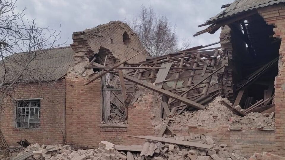Никопольский район оккупанты атаковали при помощи девяти дронов-камикадзе