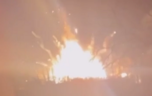 У Феодосії прогримів потужний вибух, після нього тривала детонація