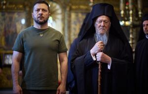 После полномасштабного вторжения РФ в Украину Зеленский и Варфоломей встречались дважды