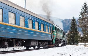 На поезде в столицу Украины приехали более 100 пассажиров
