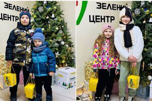 К новогодней акции "Ринат Ахметов – Детям" присоединились дети-переселенцы из разных областей Украины, которые теперь живут в Запорожье
