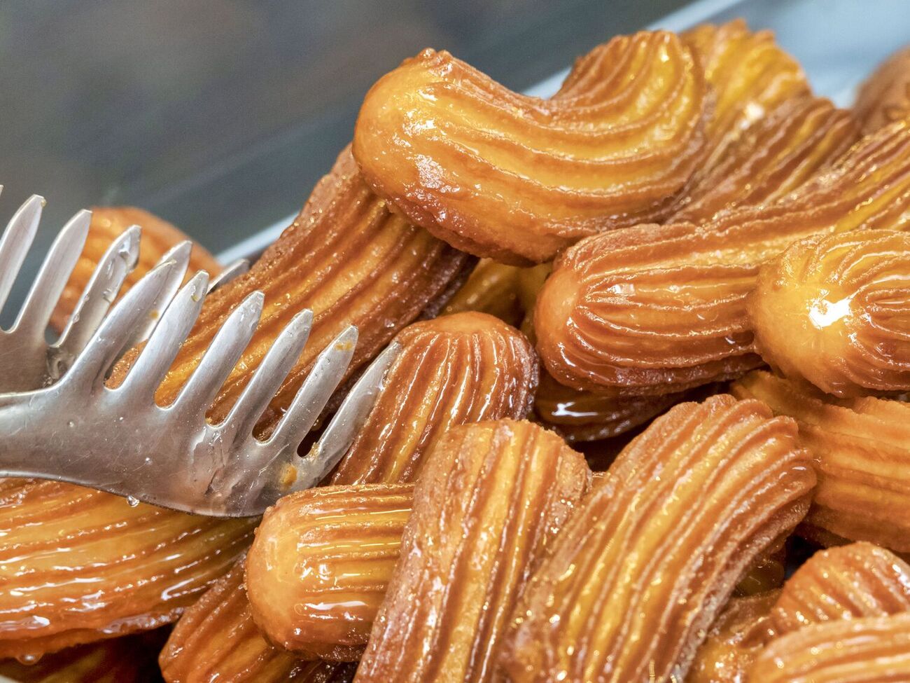 Это печенье жарится во фритюре