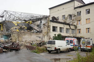 Больницу в Изюме разрушили российские оккупанты