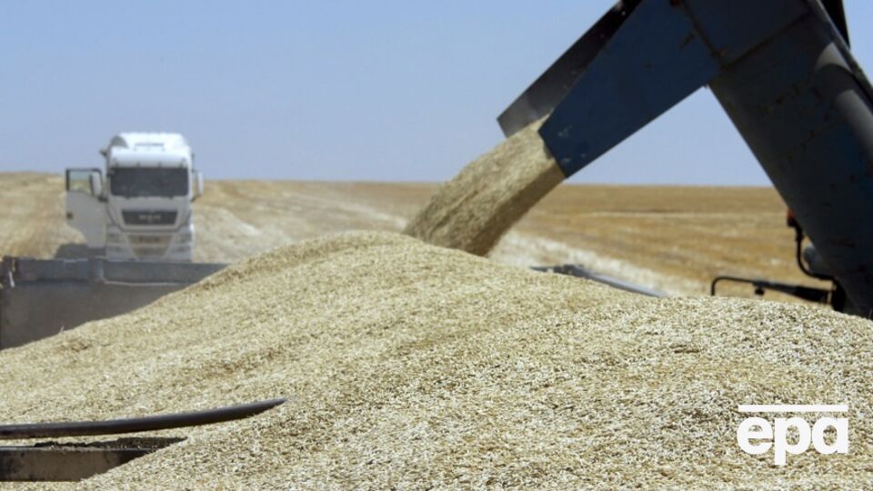 Окупанти переспрямували українське зерно з Феодосії в Керч