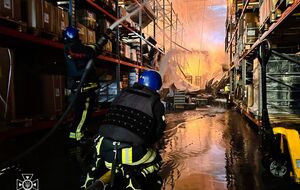 Из-за российских атак в Киеве возникло несколько пожаров