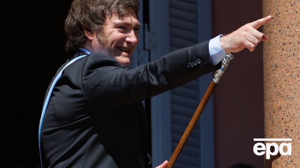 Мілей вступив на посаду президента Аргентини 10 грудня