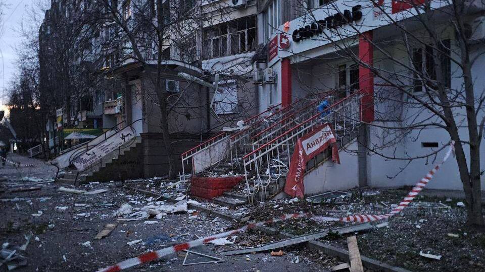 Враг обстрелял центральную часть Херсона