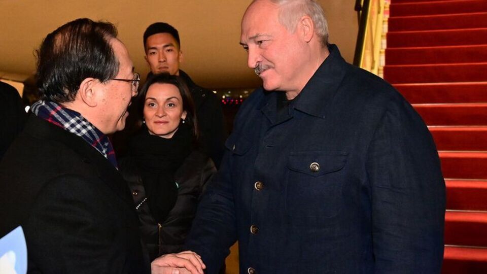 Лукашенко прилетів до Пекіна