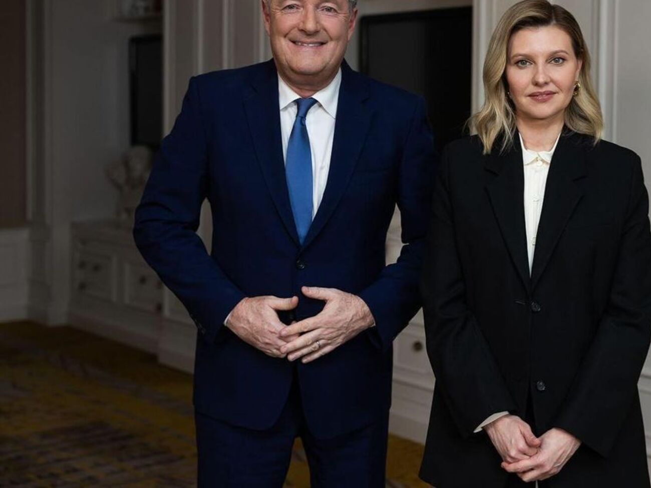 Зеленська про чоловіка: Це невимовна відповідальність – бути президентом країни, яка у війні