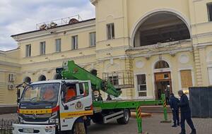 26 декабря россияне обстреляли эвакуационный поезд на херсонском вокзале