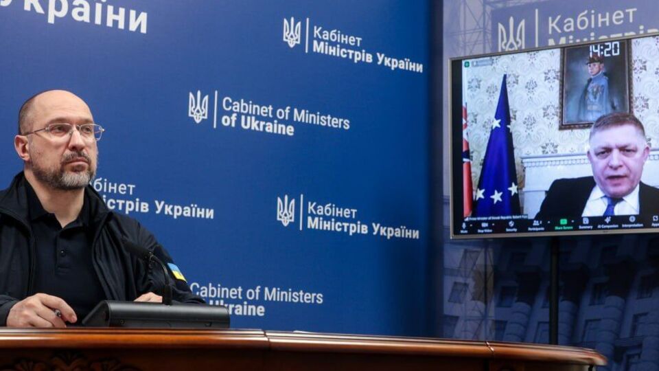 Шмигаль домовився з Фіцо зустрітися на кордоні на початку 2024 року