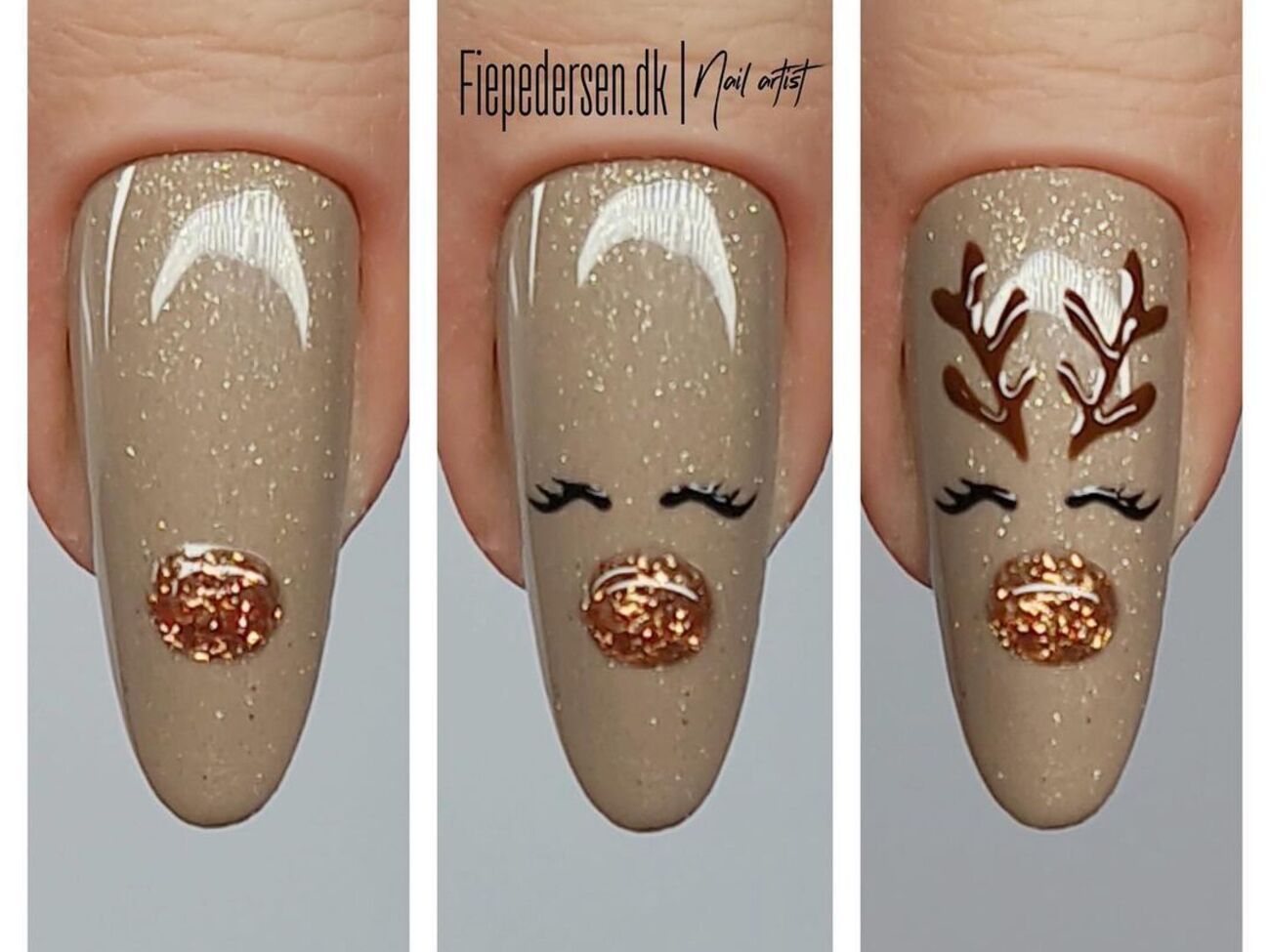 Оленя можно нарисовать несколькими движениями