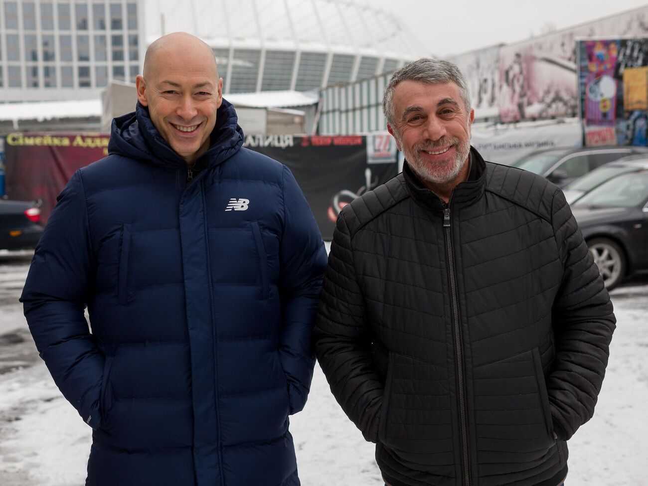 Гордон и Комаровский записали интервью, гуляя по Киеву