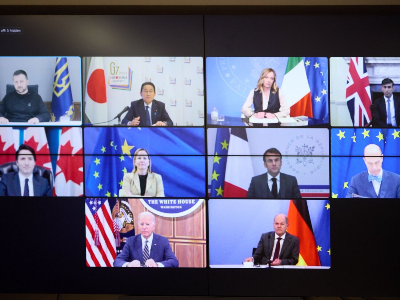Саммит лидеров стран "Большой семерки" состоялся 6 декабря в режиме онлайн
