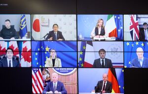 Саммит лидеров стран "Большой семерки" состоялся 6 декабря в режиме онлайн