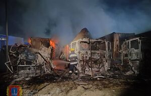 Российские войска атаковали припортовую инфраструктуру в Одесской области, возник пожар