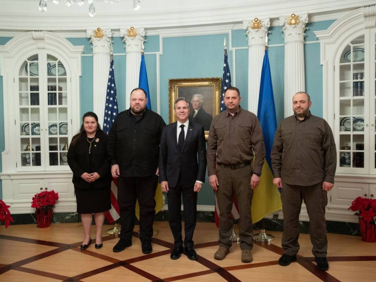 Українська делегація повідомила Блінкена про ситуацію на полі бою й актуальні оборонні потреби України