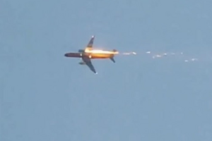 У Росії під час зльоту загорівся вантажний літак