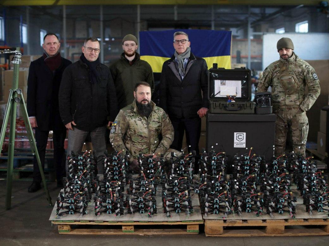 100 дронов, которые передал "Укртелеком" бойцам, – украинского производства, как и предыдущие партии