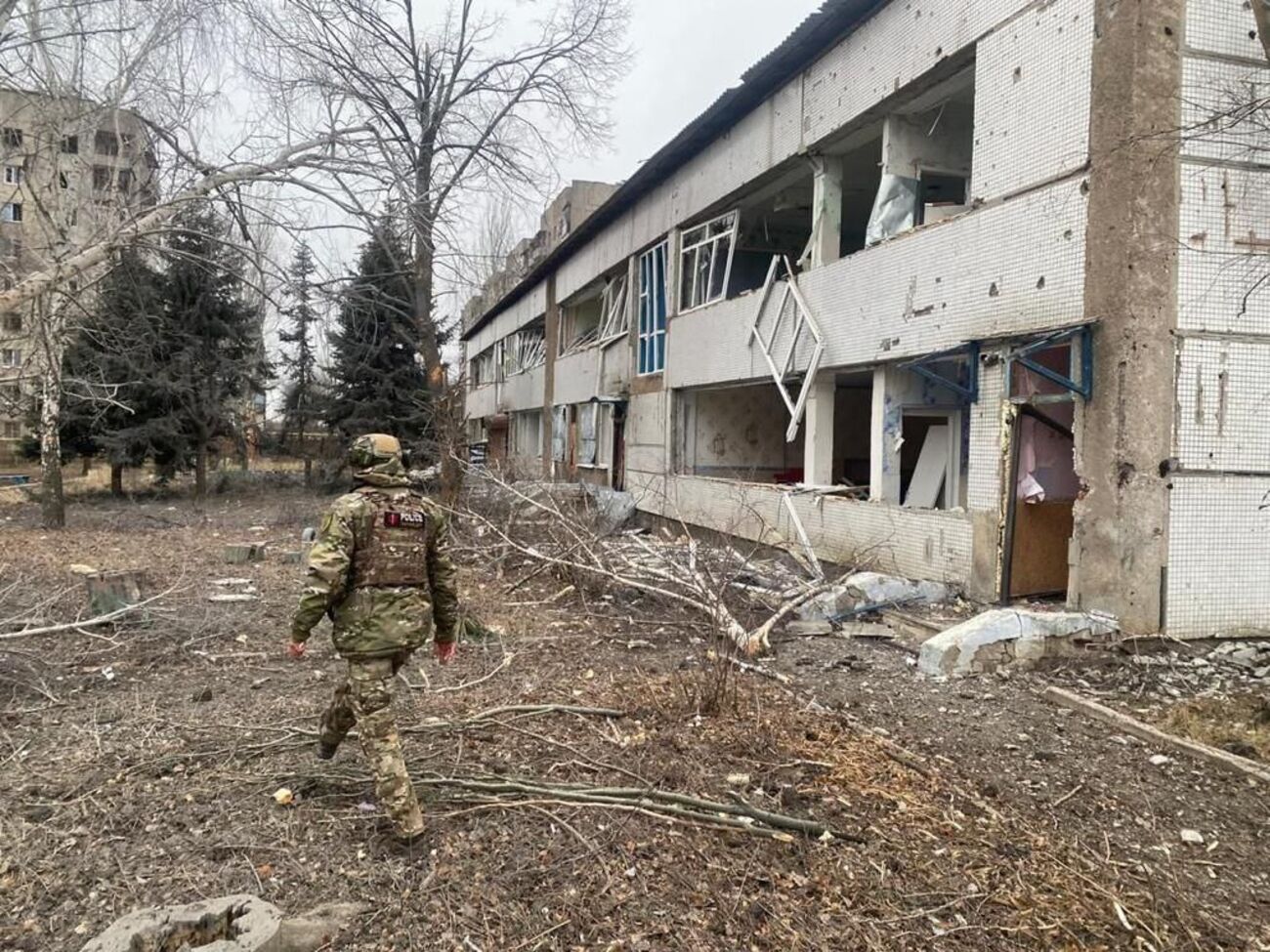 У Торецьку внаслідок обстрілів пошкоджено 13 будинків