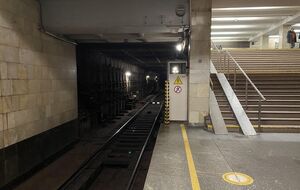 В киевском метро затопило тоннель