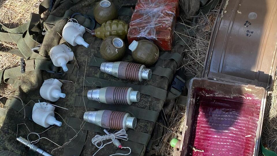 У схованці неподалік ТЕС виявили вибухівку